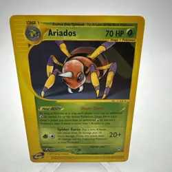 Ariados 3/147 Aquapolis Rare Non-Holo Vintage Pokemon TCG Card NMT - Image 1