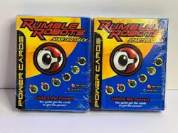 Rumble Robots Starter Deck New Sealed LOT of 2 - Image 1