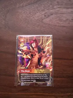 Riftbound SETT THE BOSS METAL Card (Houston prize wall) 1/35 - Image 1