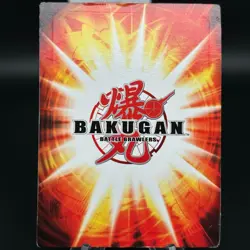 Bakugan GATE of FIRE Metal Gate Card SILVER 2008 BA348a-GA-SM-GBL-01 1/48e - Image 2