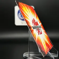Bakugan GATE of FIRE Metal Gate Card SILVER 2008 BA348a-GA-SM-GBL-01 1/48e - Image 3