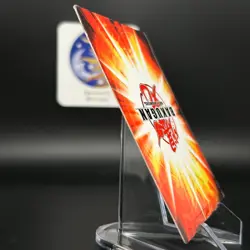 Bakugan GATE of FIRE Metal Gate Card SILVER 2008 BA348a-GA-SM-GBL-01 1/48e - Image 4