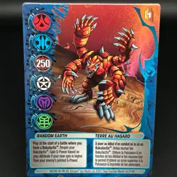 Bakugan RANDOM EARTH Blue Ability Card BA1286-AB-SM-GBL 37/48f MECHTANIUM SURGE - Image 1