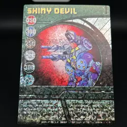 Bakugan SHINY DEVIL Green HOLOGRAPHIC Ability Card BA394a-AB-SM-GBL-47 47/48e - Image 2