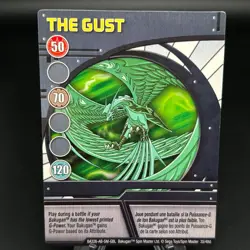 Bakugan THE GUST Blue Ability Card BA326-AB-SM-GBL 35/48d - Image 1