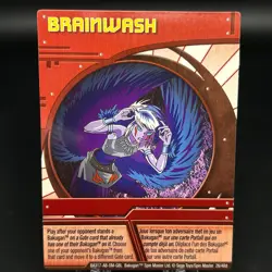 Bakugan BRAINWASH Red Ability Card BA317-AB-SM-GBL 26/48d - Image 1