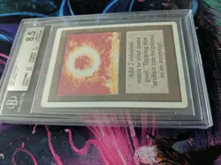 MTG MAGIC THE GATHERING SOL RING UNLIMITED BGS 8.5 - Image 2