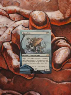 Magic the Gathering Grave Sifter Hand Painted Unique Custom MTG Alter - Image 1