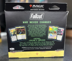 MTG Fallout Hail, Caesar Commander Deck-New-Dmg-Free Shipping 195166228532 - Image 2