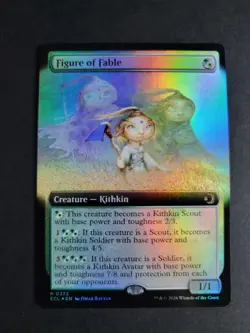 Figure of Fable (Extended Art Foil) Rare MTG Lorwyn Eclipsed - Image 1