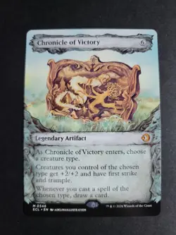 Chronicle of Victory (Showcase) Mythic MTG Lorwyn Eclipsed - Image 1
