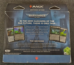 MTG Warhammer 40k- Necron Dynasties Commander Deck- Minor DMG - Free Shipping! - Image 2
