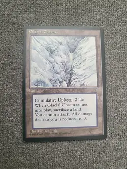 Glacial Chasm - Ice Age *LP* MTG - Image 1