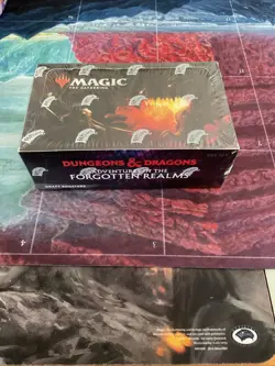 Magic: The Gathering Adventures in Forgotten Realms Draft Booster Box NEW SEALED 630509981151 - Image 1