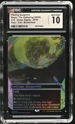 HISSING QUAGMIRE Edge of Eternities Stellar Sights Borderless Foil CGC 10 MTG - Image 1
