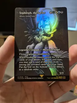 Sephiroth The Savior 0049 Foil 🌈 Final Fantasy MTG: Through The Ages - Image 1