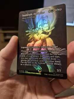 Sephiroth The Savior 0049 Foil 🌈 Final Fantasy MTG: Through The Ages - Image 2