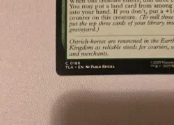 MTG Avatar TLA C 0188 Ostrich-Horse - Image 4