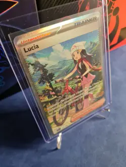 Pokemon Lucia • 129/094 • Fatale Flammen • Illustration Rare • Deutsch • NM - Image 2