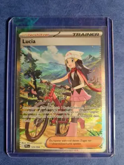 Pokemon Lucia • 129/094 • Fatale Flammen • Illustration Rare • Deutsch • NM - Image 4