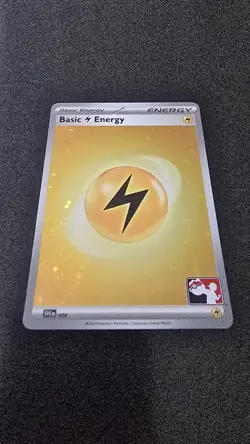 Basic Lightning Energy (Cosmos Holo) 004 Sve: Play Pokemon Stamp Energies Holo - Image 2