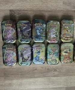Pokemon 10x Prismatic Evolution Mini Tin | GER OVP & Sealed - Image 1