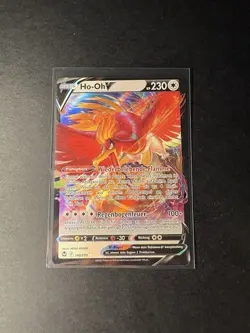 Ho-Oh V 140/195 Silberne Sturmwinde Deutsch NM Pokemon - Image 1