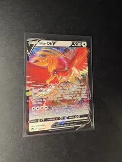Ho-Oh V 140/195 Silberne Sturmwinde Deutsch NM Pokemon - Image 3