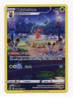 2023 Pokemon Kricketune Full Art Holo Crown Zenith #GG02/GG70 NM - Image 1