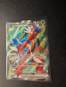 Pokemon Koraidon EX Full Art | Deutsch 231/198 Karmesin & Purpur | Near Mint - Image 2