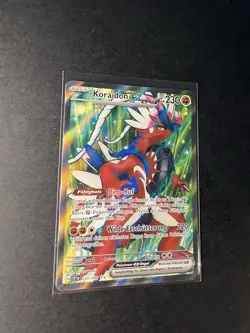 Pokemon Koraidon EX Full Art | Deutsch 231/198 Karmesin & Purpur | Near Mint - Image 3