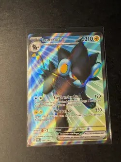 Pokemon Luxtra EX 195/167 Maskerade im Zwielicht - NM - Deutsch - Image 1