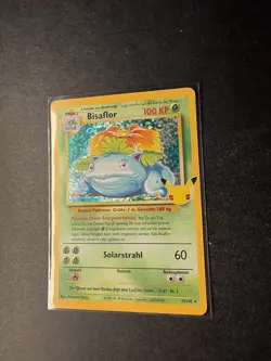 Pokemon Bisaflor HOLO | Deutsch 15/102 Celebrations | 25th Anniversary | NM - Image 2