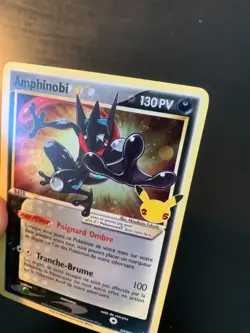 Carte Pokemon : Amphinobi SWSH144 Promo Epee & Bouclier Francaise - Image 3