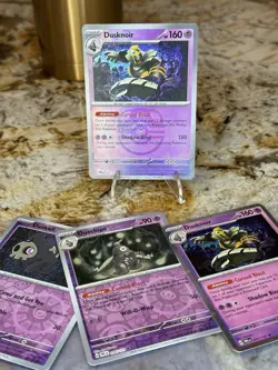 Pokemon Dusknoir MASTER Ball Holo 037/131 Pack Fresh Lot Of 4 - Image 1