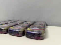10x Pokemon TCG Mega Evolution Heroes Mini Tin ENGLISCH NEU - Image 3