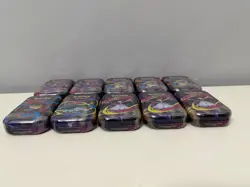 10x Pokemon TCG Mega Evolution Heroes Mini Tin ENGLISCH NEU - Image 5