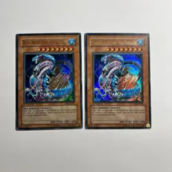 Yugioh! Ocean Dragon Lord Neo-Daedalus SD4-EN001 Lot Of 2 - Image 1