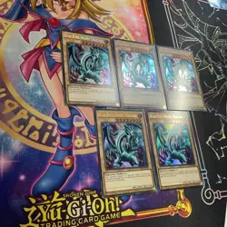 Yugioh Blue-Eyes White Dragon KACB-EN001 ct14-en002 collection Joblot Excellent - Image 2