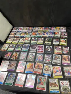 One Piece CCG cards lot of 61 card collection - NICE assortment - Image 1