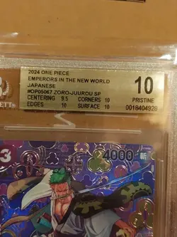 Zoro-Juurou - Special SP - OP09 - BGS 10 - One Piece Jap. - Image 2