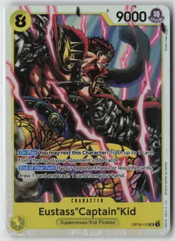 One Piece TCG Eustass "Captain" Kid SR OP10-112 Royal Blood English - Image 1