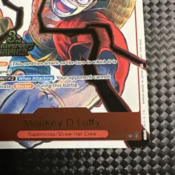 Monkey.D.Luffy - ST01-012 (3rd Anniversary Winner) ST01-012 One Piece Promotion - Image 5
