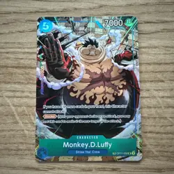 One Piece TCG Monkey D. Luffy OP11-058 Treasure Rare English - Image 1