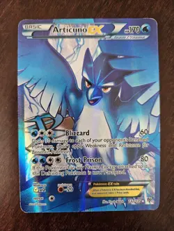 Articuno EX Team Plasma Full Art 132/135 Plasma Storm Holo Pokemon Card - Image 2