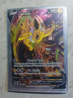 Jolteon V SWSH183 SWSH: Sword & Shield Promo Cards Holo - Image 1