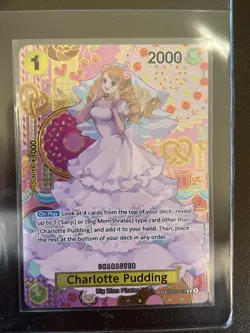 Charlotte Pudding OP03-112 SP Two Legends OP-08 One Piece Card Game NM English - Image 1