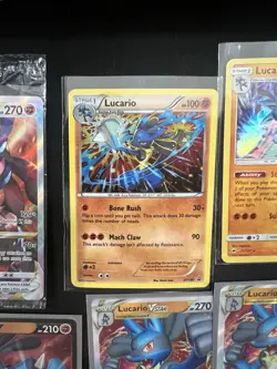 Lucario Pokemon Card Collection Lot Wotc Vintage Full Art Promos Black Star - Image 3