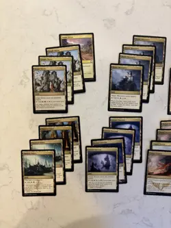 Magic the Gathering MTG Tri-lands Lot 40 Cards Complete Set - Image 2
