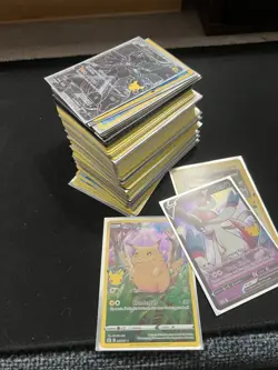 Huge Celebrations Pokemon Card Collection Lot Vintage Full Art 200+ All Holo - Image 1